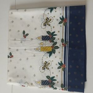 New Without Tags Made In Portugal Festive Christmas Tablecloth